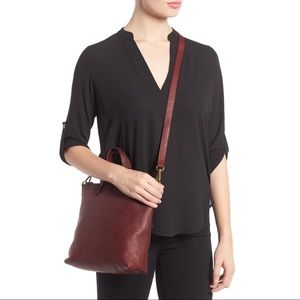 🆕 Madewell Mini Transport crossbody in cabernet